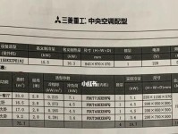 三菱重工QBS系列（可靠、高效、节能——三菱重工QBS系列的领先优势）