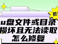 教你轻松恢复坏了的U盘中的数据（解决U盘数据丢失问题，让你再也不担心数据丢失！）